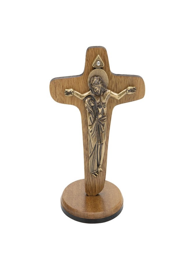 Intercession Unity Wooden Cross Crucifix - Image 4